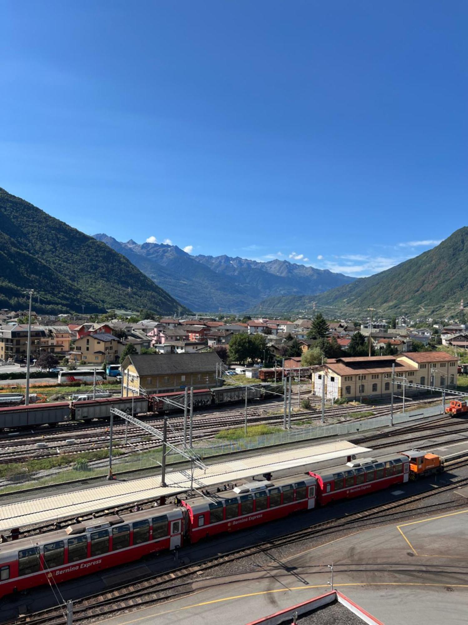 Bernina View Daire Tirano Dış mekan fotoğraf